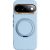 Защитный чехол ABEEL Silk Ring Magnetic для Google Pixel 11 / 11 Pro - Sky Blue: фото 1 из 7