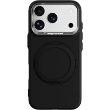 Захисний чохол ABEEL Silk Ring Magnetic для iPhone 18 Pro Max / 17 Pro Max - Black: фото 1 з 7