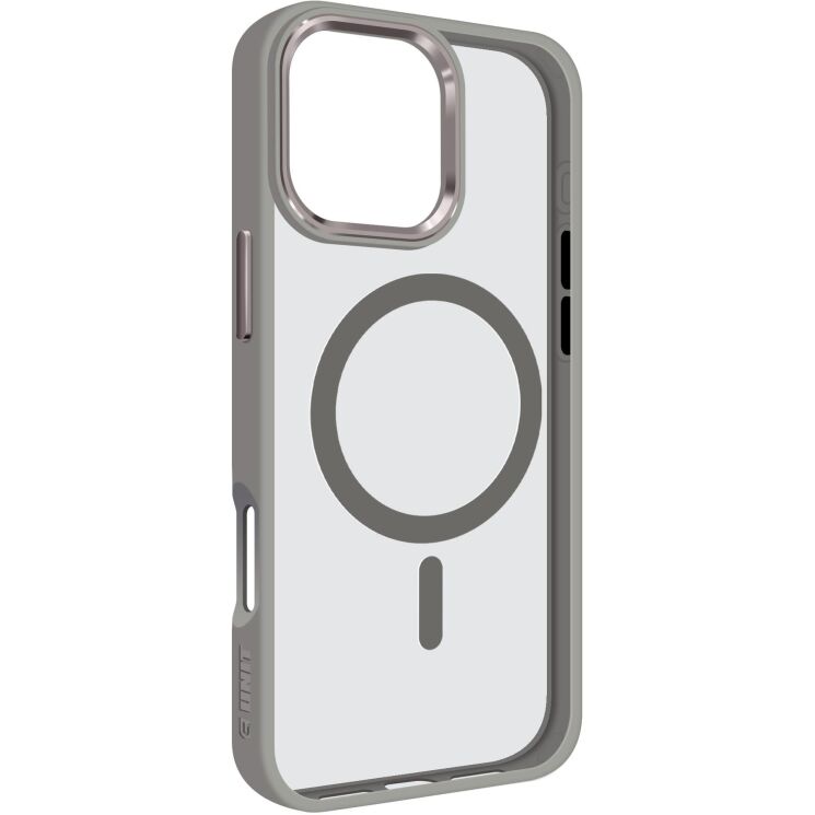 Защитный чехол ArmorStandart Unit MagSafe для Apple iPhone 16 Pro Max - Titanium Grey: фото 1 из 2