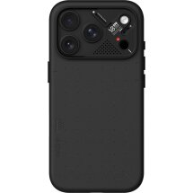 Захисний чохол AULUMU Particle Vegan Leather Case для iPhone 18 Pro / 17 Pro - Black: фото 1 з 7