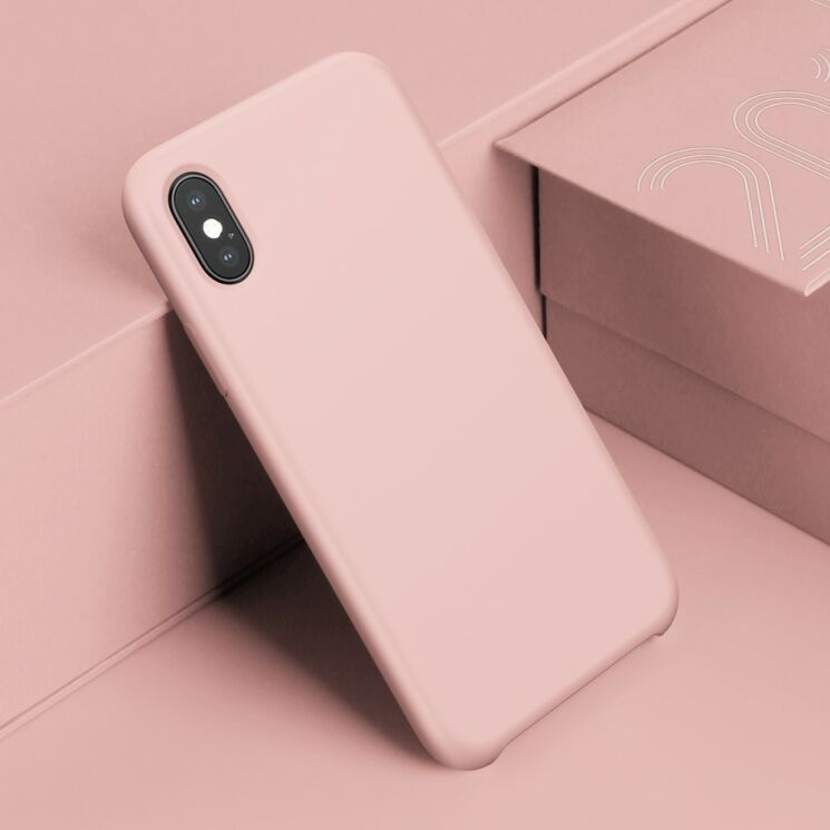Защитный чехол BASEUS Original LSR Series для Apple iPhone XS Max - Pink: фото 7 из 19