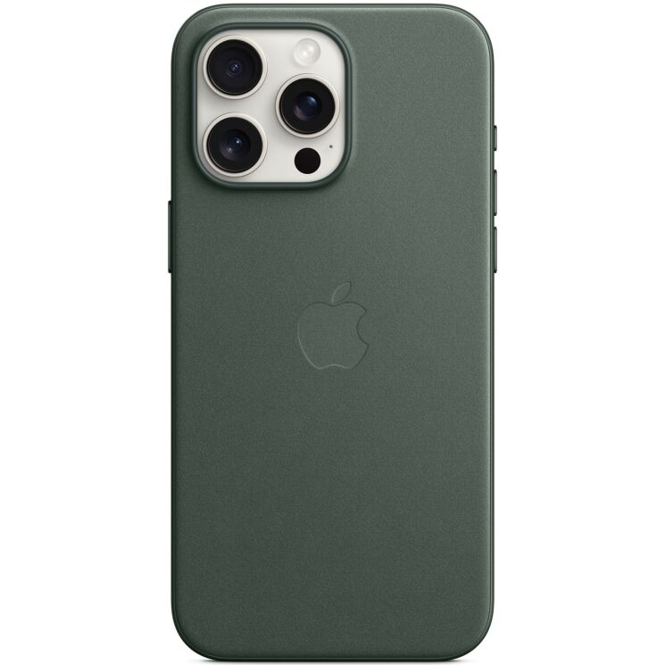 Защитный чехол Copiex FineWoven with MagSafe для Apple iPhone 15 Pro Max - Ever Green: фото 3 из 3