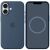 Защитный чехол Copiex Silicone Case with MagSafe для Apple iPhone 16 - Denim: фото 1 из 4
