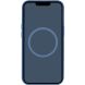 Защитный чехол Copiex Silicone Case with MagSafe для Apple iPhone 16 - Denim (366420D). Фото 3 из 4