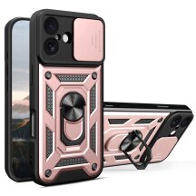 Захисний чохол Deexe Armor Shield для Apple iPhone 17 - Rose Gold: фото 1 з 10