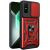 Захисний чохол Deexe Armor Shield для Infinix GT 30 Pro - Red: фото 1 з 9