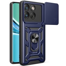 Захисний чохол Deexe Armor Shield для Motorola Edge 70 - Blue: фото 1 з 10