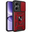 Защитный чехол Deexe Armor Shield для Xiaomi Poco F7 - Red (381139R)