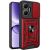 Защитный чехол Deexe Armor Shield для Xiaomi Poco F7 - Red: фото 1 из 9