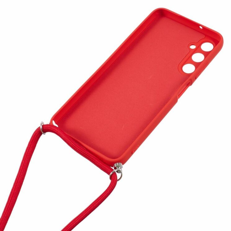 Защитный чехол Deexe Astra Case для Samsung Galaxy A05s (A057) - Red: фото 4 из 6