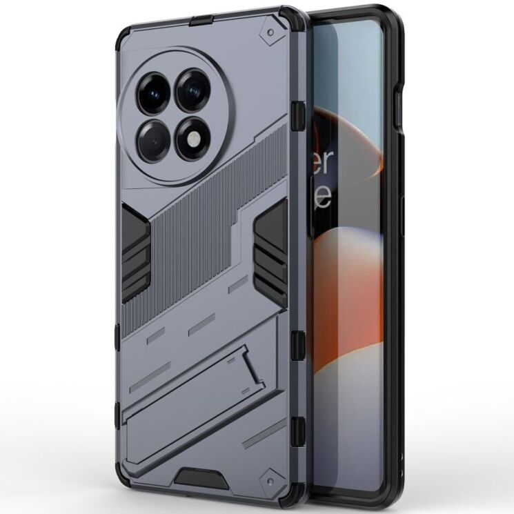 Захисний чохол Deexe Bibercas для OnePlus 11R / Ace 2 - Dark Blue: фото 1 з 7