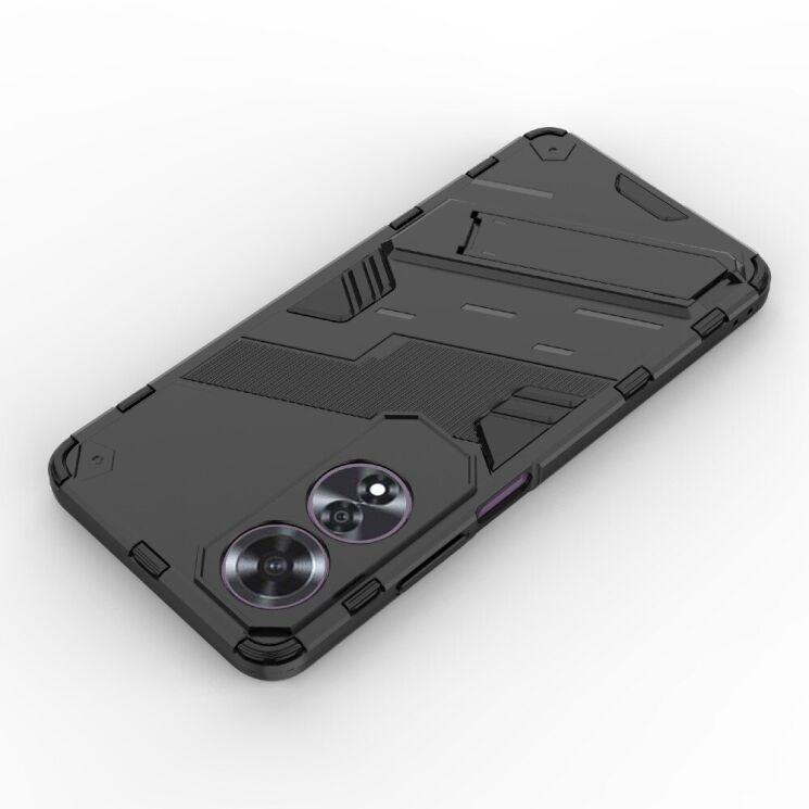 Защитный чехол Deexe Bibercas для OPPO A60 - Black: фото 6 из 10