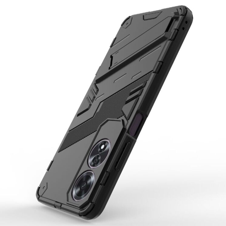 Защитный чехол Deexe Bibercas для OPPO A60 - Black: фото 4 из 10