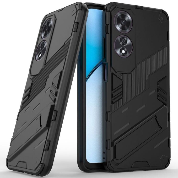 Защитный чехол Deexe Bibercas для OPPO A60 - Black: фото 1 из 10
