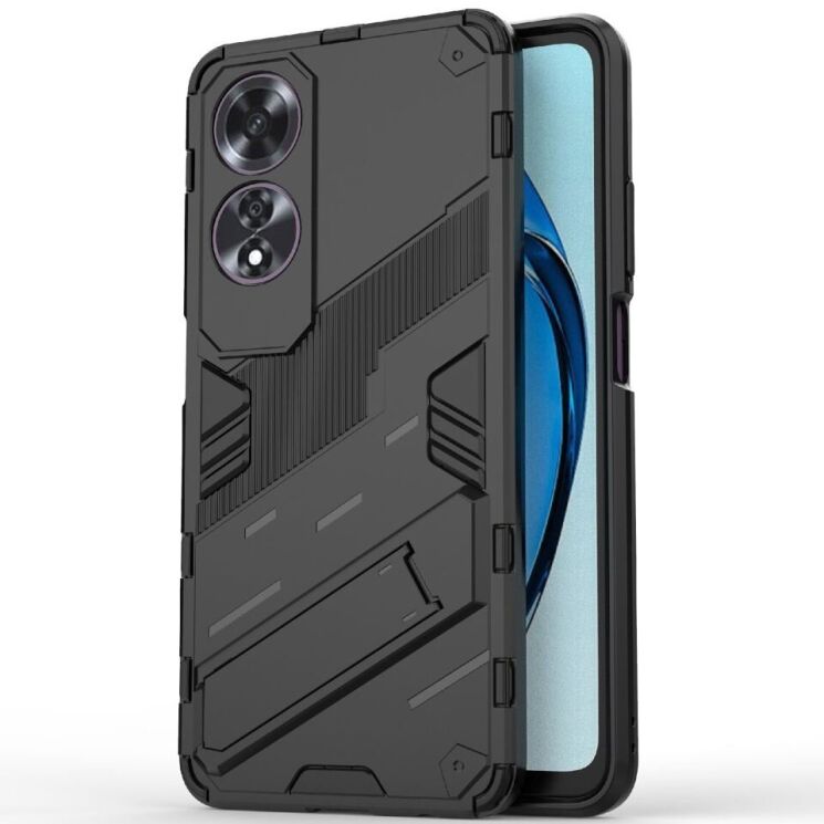 Защитный чехол Deexe Bibercas для OPPO A60 - Black: фото 2 из 10