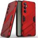 Защитный чехол Deexe Bibercas для Realme C65 - Red (353908R). Фото 1 из 8