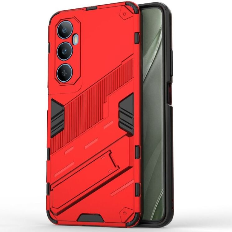 Защитный чехол Deexe Bibercas для Realme C65 - Red: фото 2 из 8