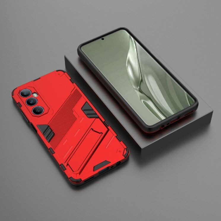Защитный чехол Deexe Bibercas для Realme C65 - Red: фото 6 из 8