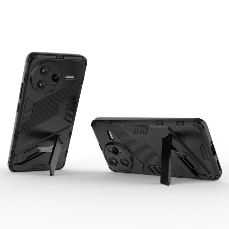 Защитный чехол Deexe Bibercas для Xiaomi Poco F7 Ultra - Black: фото 3 из 8