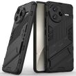 Защитный чехол Deexe Bibercas для Xiaomi Poco F7 Ultra - Black (378730B)