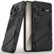 Защитный чехол Deexe Bibercas для Xiaomi Poco F7 Ultra - Black (378730B). Фото 1 из 8