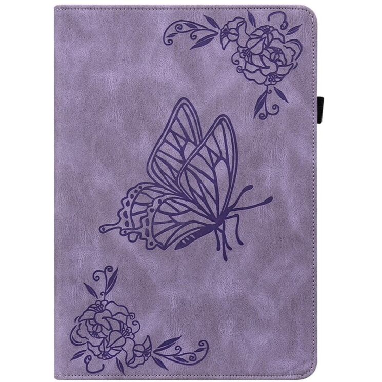 Защитный чехол Deexe Butterfly для Lenovo Legion Tab - Purple: фото 5 из 11