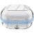 Захисний чохол Deexe Clear Guard для Samsung Galaxy Buds 4 / Buds 4 Pro - Transparent / Blue: фото 1 з 1