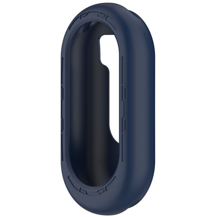 Защитный чехол Deexe Color Frame для Xiaomi Mi Smart Band 9 - Midnight Blue: фото 2 из 8
