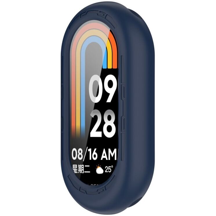 Защитный чехол Deexe Color Frame для Xiaomi Mi Smart Band 9 - Midnight Blue: фото 6 из 8