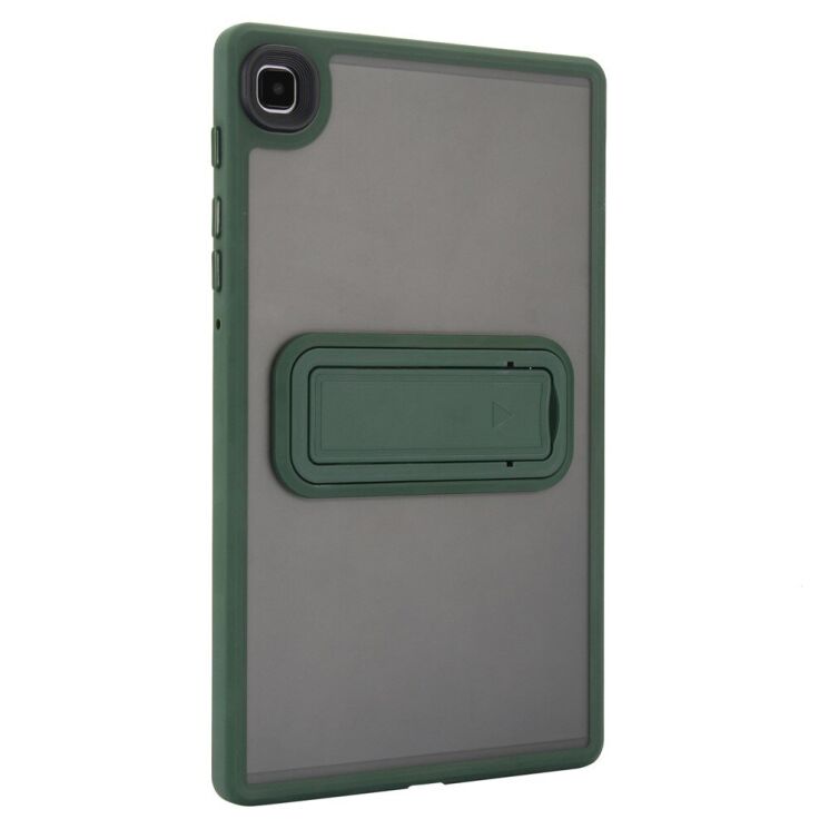 Захисний чохол Deexe Crystal Kickstand для Samsung Galaxy Tab A7 Lite (T220/T225) - Green: фото 5 з 12