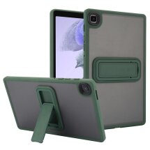 Захисний чохол Deexe Crystal Kickstand для Samsung Galaxy Tab A7 Lite (T220/T225) - Green: фото 1 з 12