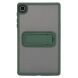 Захисний чохол Deexe Crystal Kickstand для Samsung Galaxy Tab A7 Lite (T220/T225) - Green (252151G). Фото 4 з 12