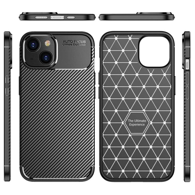 Защитный чехол Deexe Fusion для Apple iPhone 14 - Black: фото 9 из 9