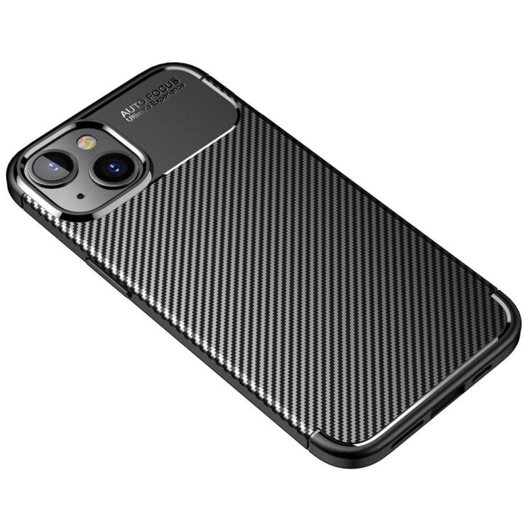 Защитный чехол Deexe Fusion для Apple iPhone 14 - Black: фото 2 из 9