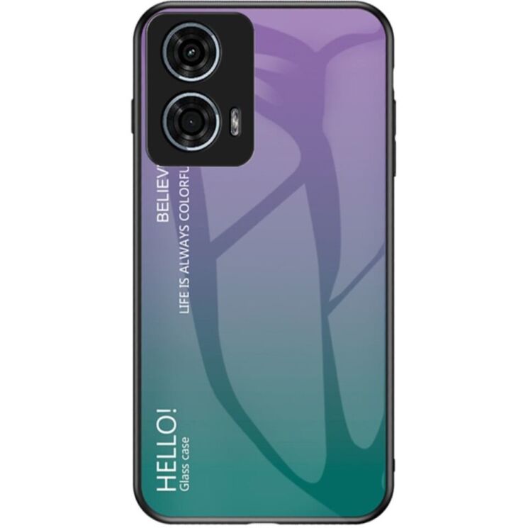 Защитный чехол Deexe Gradient Color для Motorola Moto G24 Power - Purple: фото 1 из 7