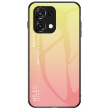 Захисний чохол Deexe Gradient Color для OPPO A6 / A6 Pro - Yellow: фото 1 з 7