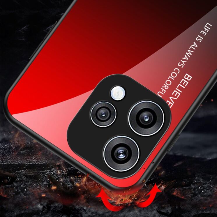 Защитный чехол Deexe Gradient Color для OPPO Reno 15 - Pink / Blue: фото 6 из 8