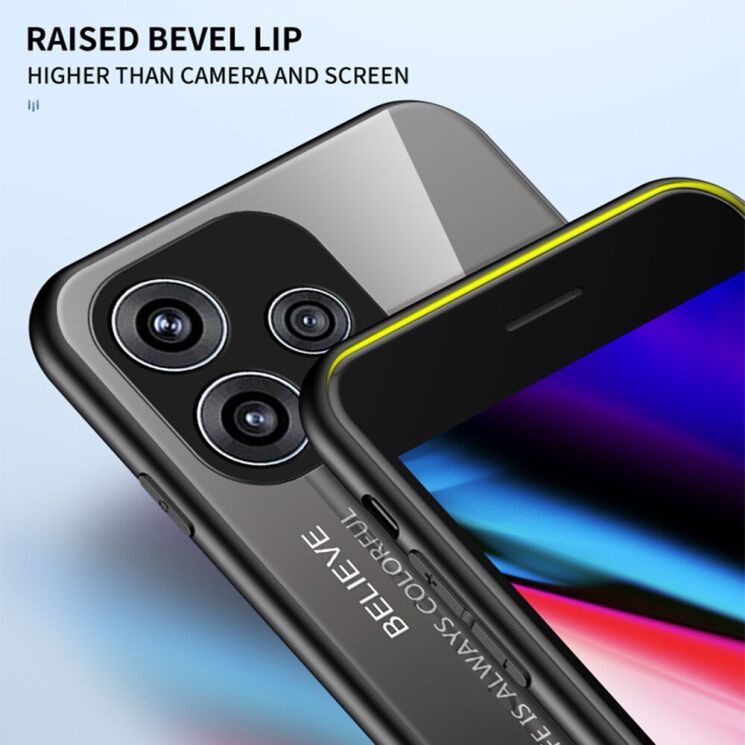 Защитный чехол Deexe Gradient Color для OPPO Reno 15 - Pink / Blue: фото 3 из 8