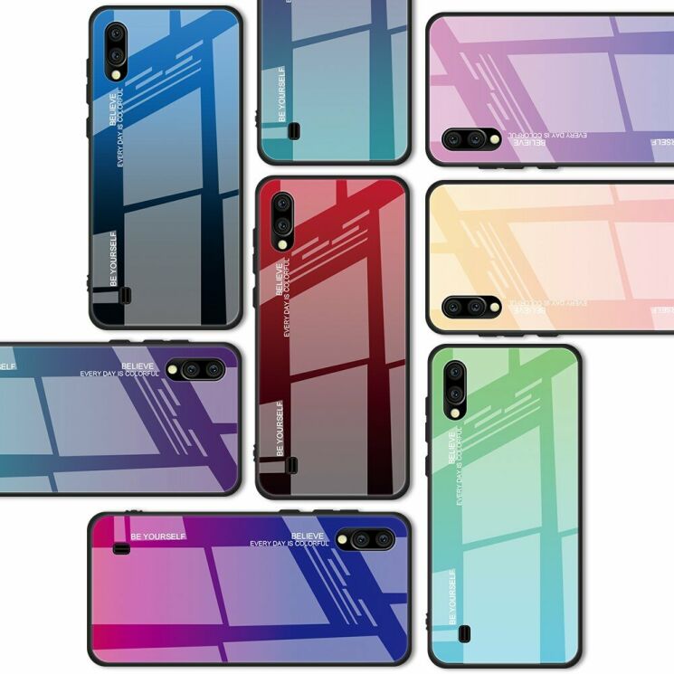 Защитный чехол Deexe Gradient Color для Samsung Galaxy M10 (M105) - Gold / Pink: фото 4 из 14