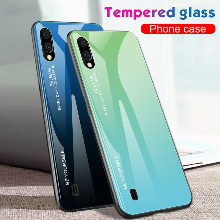 Защитный чехол Deexe Gradient Color для Samsung Galaxy M10 (M105) - Gold / Pink: фото 12 из 14