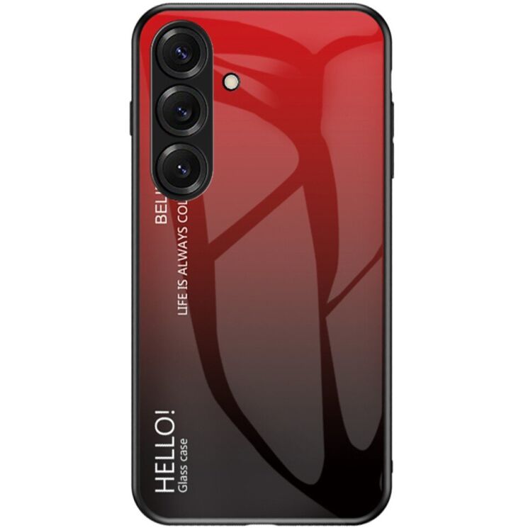 Защитный чехол Deexe Gradient Color для Samsung Galaxy S26 - Red / Black (404246BR) Защитный чехол Deexe Gradient Color для Samsung Galaxy S26 - Red / Black: фото 1 из 7