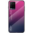 Захисний чохол Deexe Gradient Color для VIVO Y33s / Y21 / Y21s - Purple / Blue (290207VL)