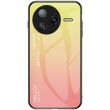 Защитный чехол Deexe Gradient Color для Xiaomi Poco F7 Ultra - Yellow (378715Y)
