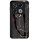 Защитный чехол Deexe Gradient Pattern для Infinix GT 20 Pro - Black / Gold (356014BF). Фото 1 из 8