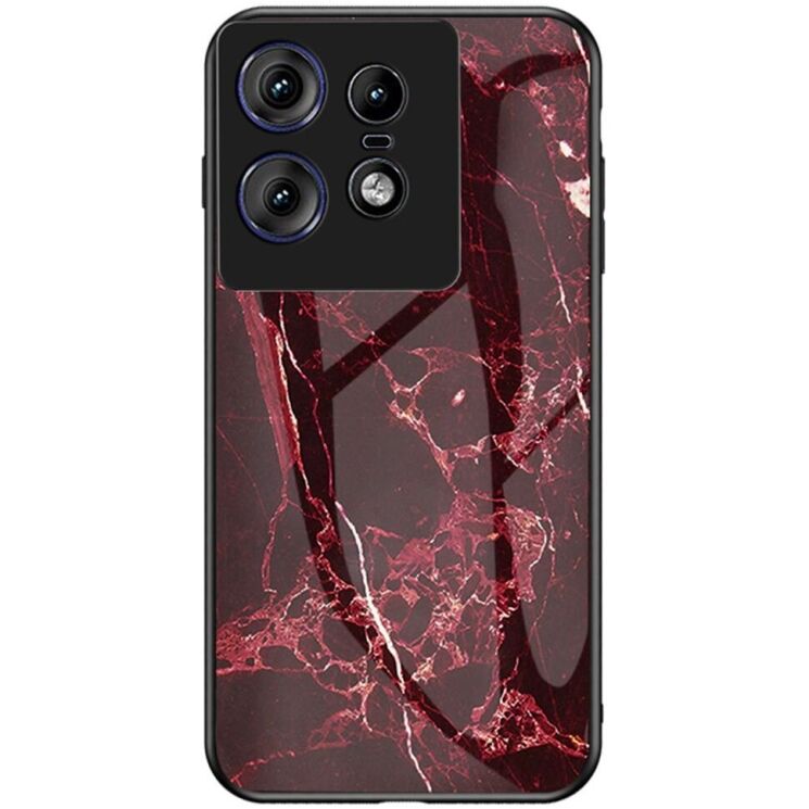 Защитный чехол Deexe Gradient Pattern для Motorola Edge 50 Pro - Red: фото 1 из 12