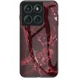 Захисний чохол Deexe Gradient Pattern для Motorola Edge 60 / Edge 60 Fusion - Red (383408R)