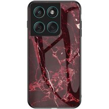 Защитный чехол Deexe Gradient Pattern для Motorola Edge 60 / Edge 60 Fusion - Red: фото 1 из 6