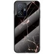 Защитный чехол Deexe Gradient Pattern для Xiaomi 11T / 11T Pro - Black / Gold (285844BF)