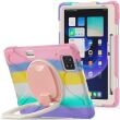 Захисний чохол Deexe Hand Grip для Xiaomi Pad 6 / 6 Pro - Colorful Pink (323614CP)