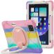 Захисний чохол Deexe Hand Grip для Xiaomi Pad 6 / 6 Pro - Colorful Pink (323614CP). Фото 1 з 11